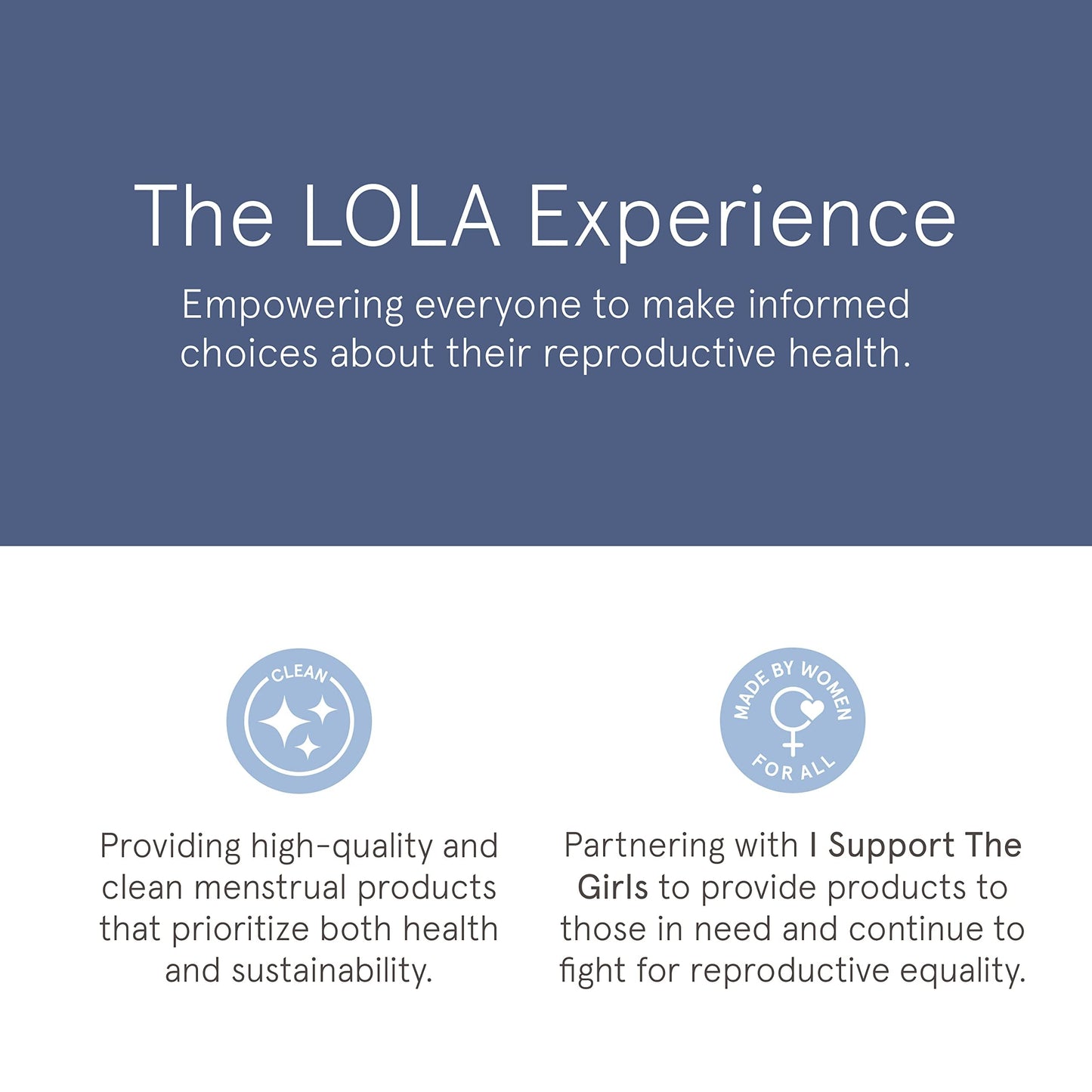 LOLA Super Plus Tampons - 32 Count, Plastic Applicator - Non-Toxic Leak Protection Tampons for Women - Clean Feminine Care