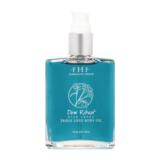 FarmHouse Fresh Dew Ritual™ Blue Tansy Triple Lipid Body Oil 4 oz