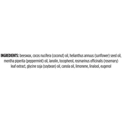 Burt's Bees 100% Natural Moisturizing Lip Balm, Original Beeswax with Vitamin E & Peppermint Oil, 0.15 Oz