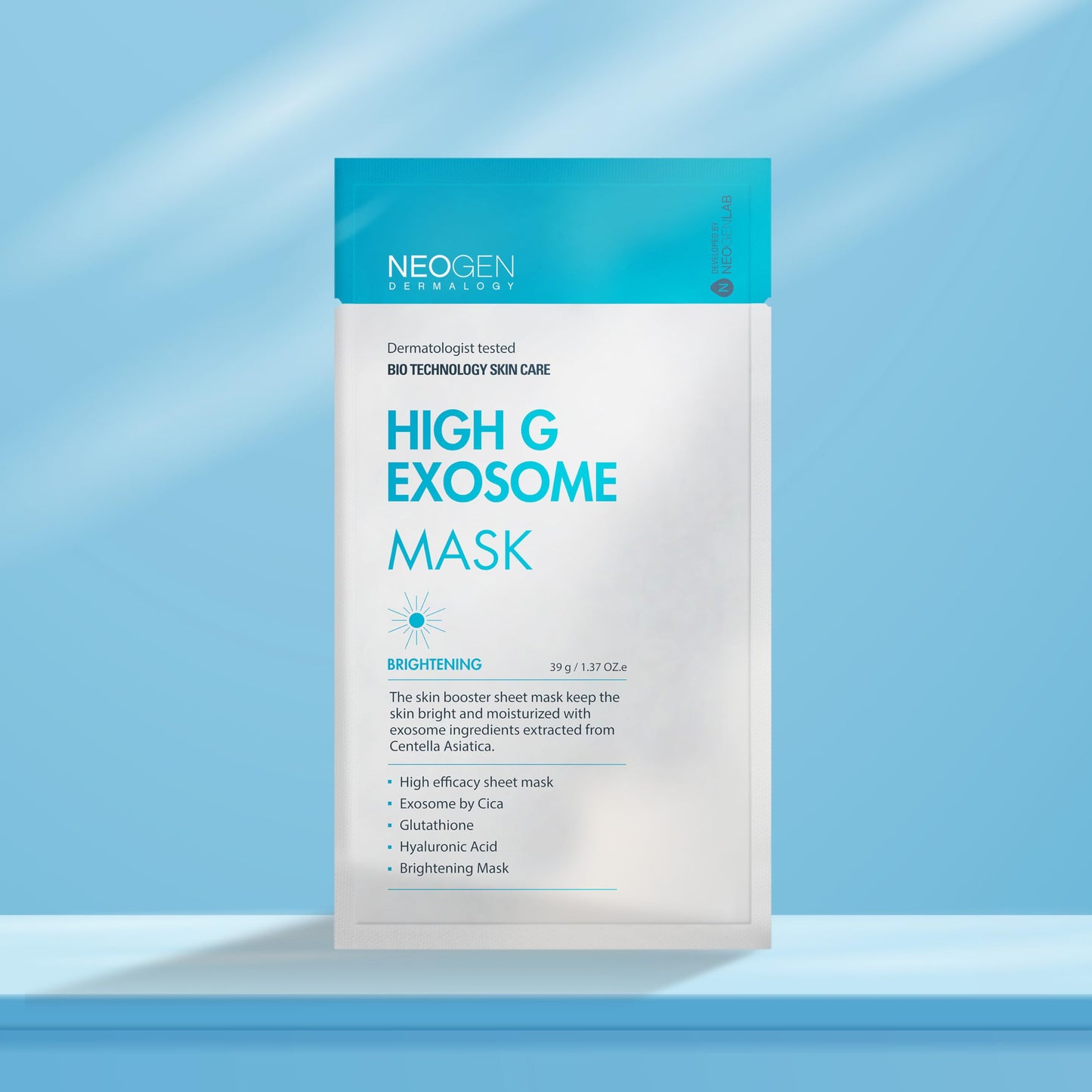 NEOGEN DERMALOGY High G Exosome Mask Sheet (39g. 5 sheets)