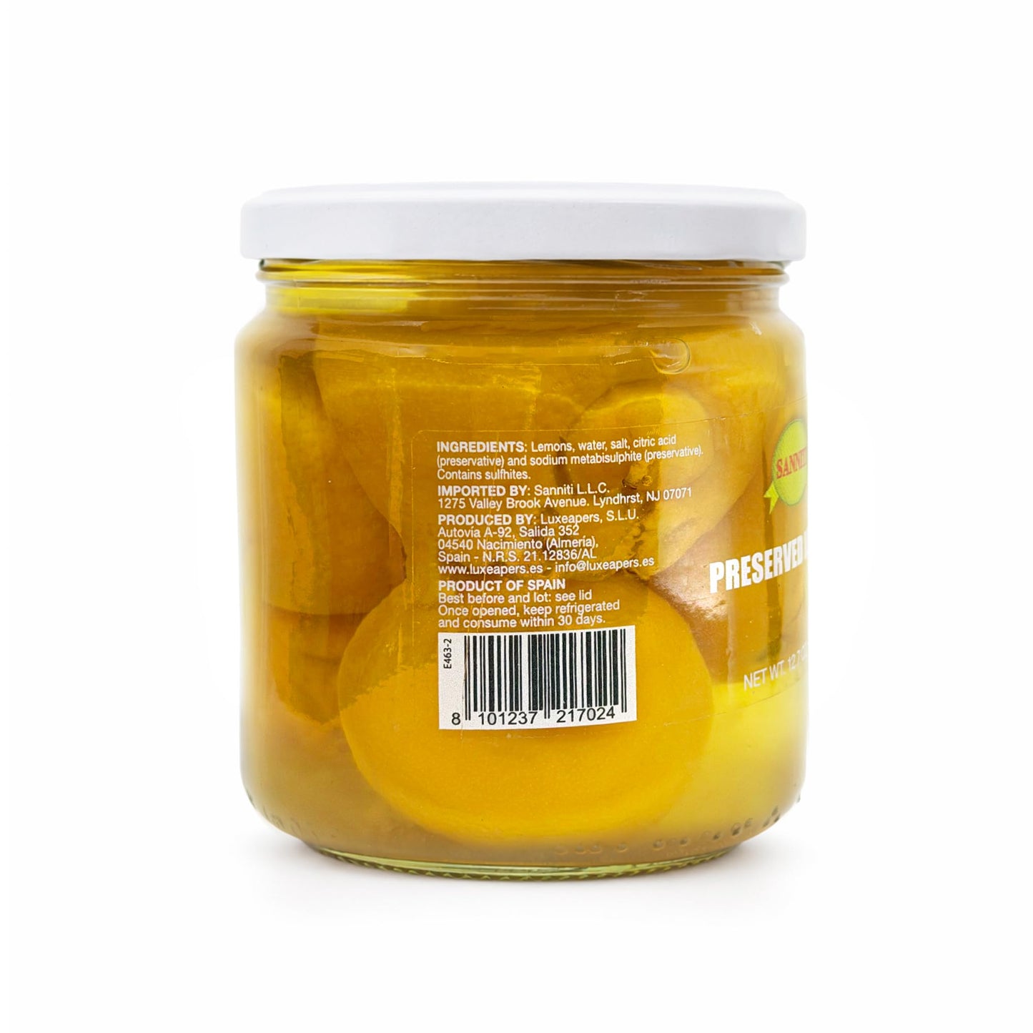 Sanniti Mini Preserved Lemons, 12.7 Ounce
