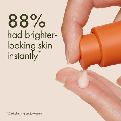 Origins GinZing Glow-Boosting Vitamin C Serum with Caffeine & Ginseng | Smoother Skin & Less Visible Pores, 1 Fl Oz