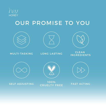 Hey Honey Skincare Be Clear - Acne Spot Treatment Overnight, Pimple Drying Lotion, Use Over Zits Whitehead & Blemishes 1 OZ