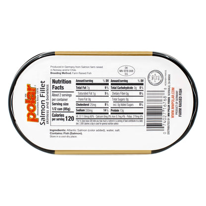 MW Polar Salmon Fillets, 7.05 Ounce (Pack of 12)