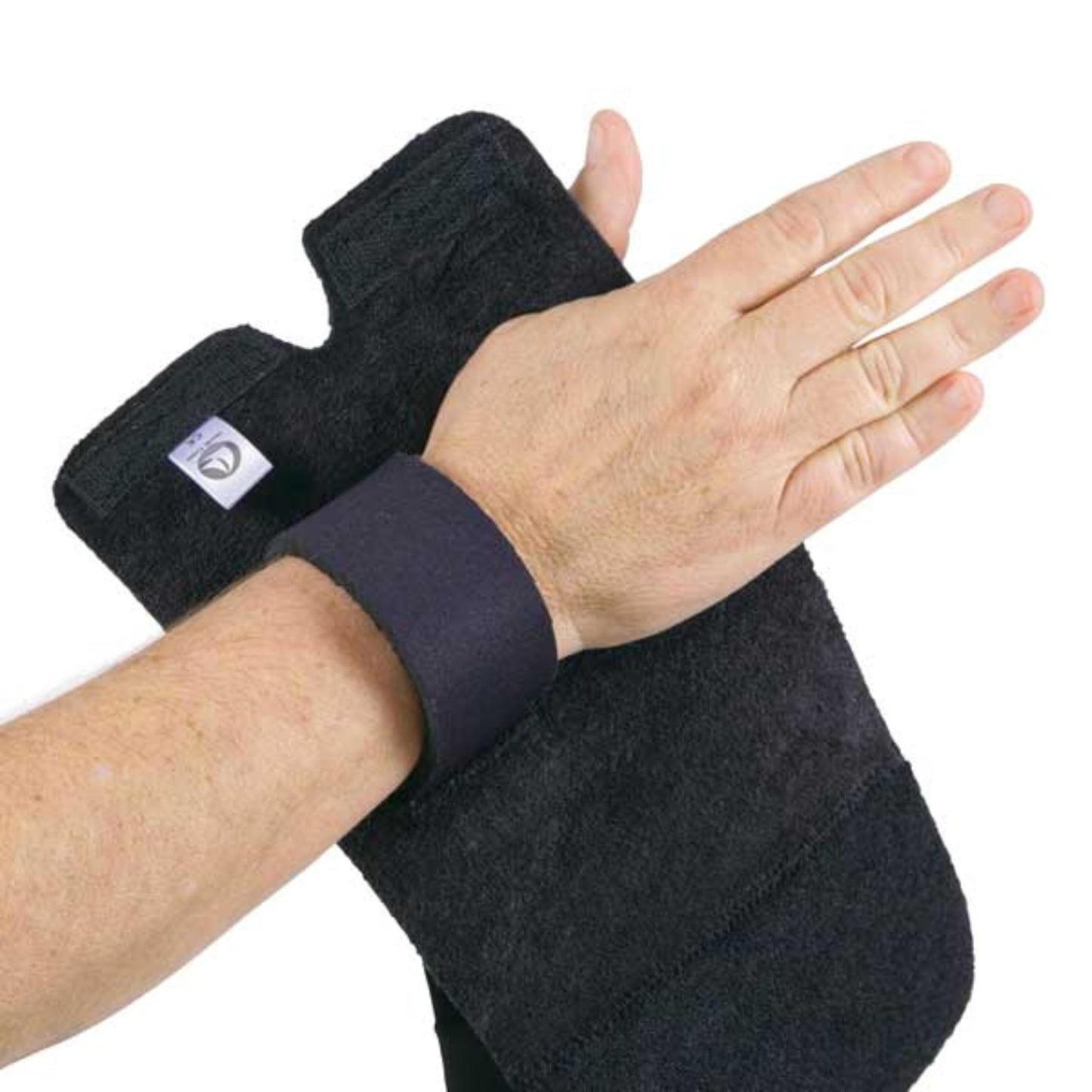 Comfort Cool Ulnar Booster Support Provides Compression for Ulnar Sided Wrist Pain. TFCC Tear Triangular Fibro-Cartilage Complex Injuries, Tendonitis or Repetitive Use Injury. Left Small in Black