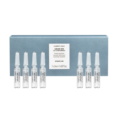 Sublime Skin Lift & Firm Ampoules, Concentrated Anti-Aging Serum, Plumps, Smooths, Reduces Wrinkles, Clean Beauty, Peptides, Hyaluronic Acid, Mature Skin, 7 x 0.06 Fl Oz