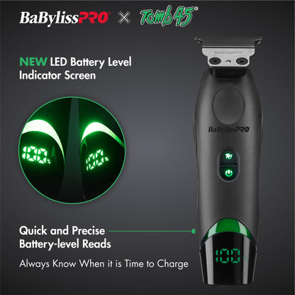 BaBylissPRO x Tomb45 Wireless-Charging Hair Trimmer for Men