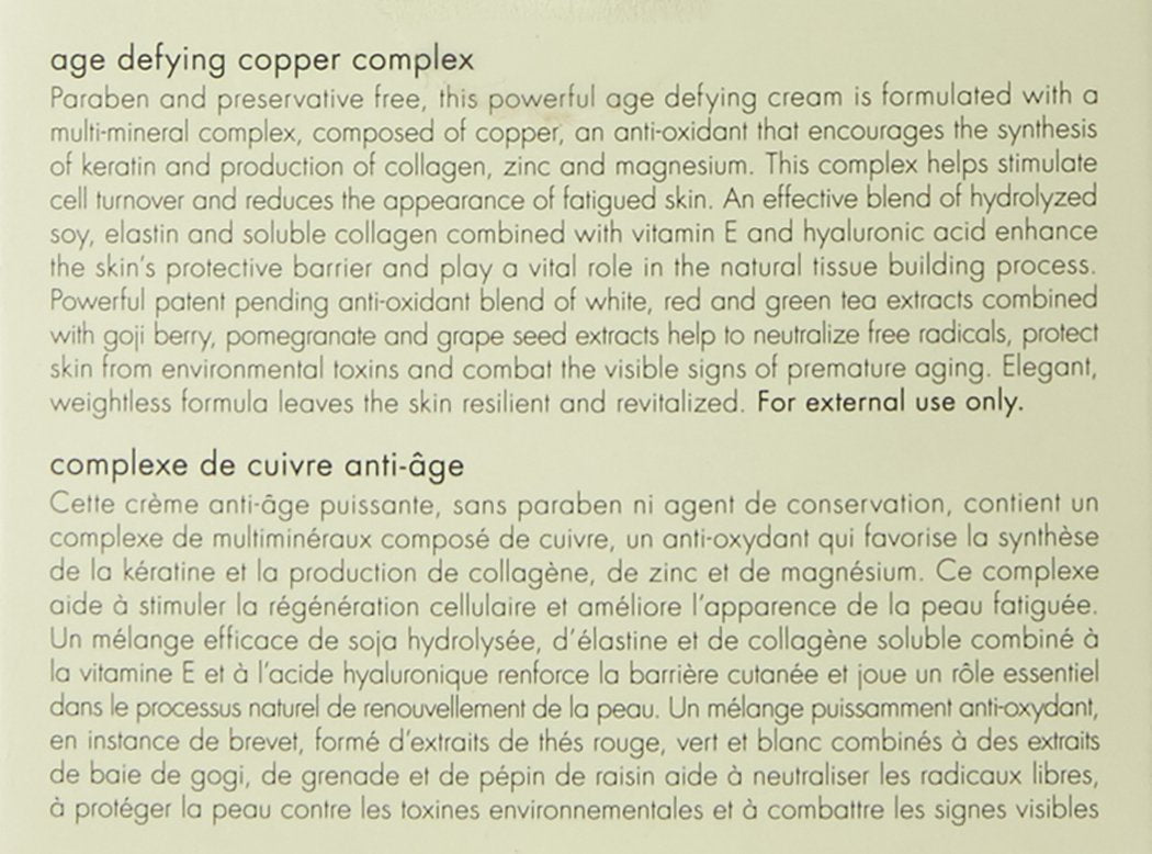 June Jacobs Age Defying Copper Complex, 2 Fl Oz