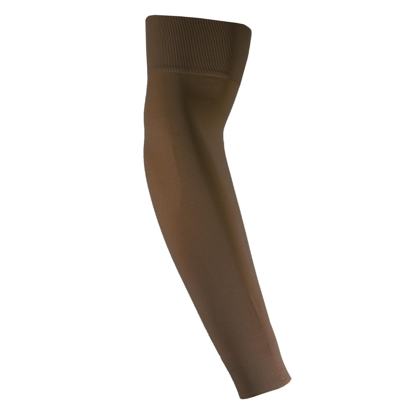 NuVein 20-30 mmHg Compression Lymphedema Arm Sleeve, Medical Support for Post Surgical Swelling Recovery, Brown, Large