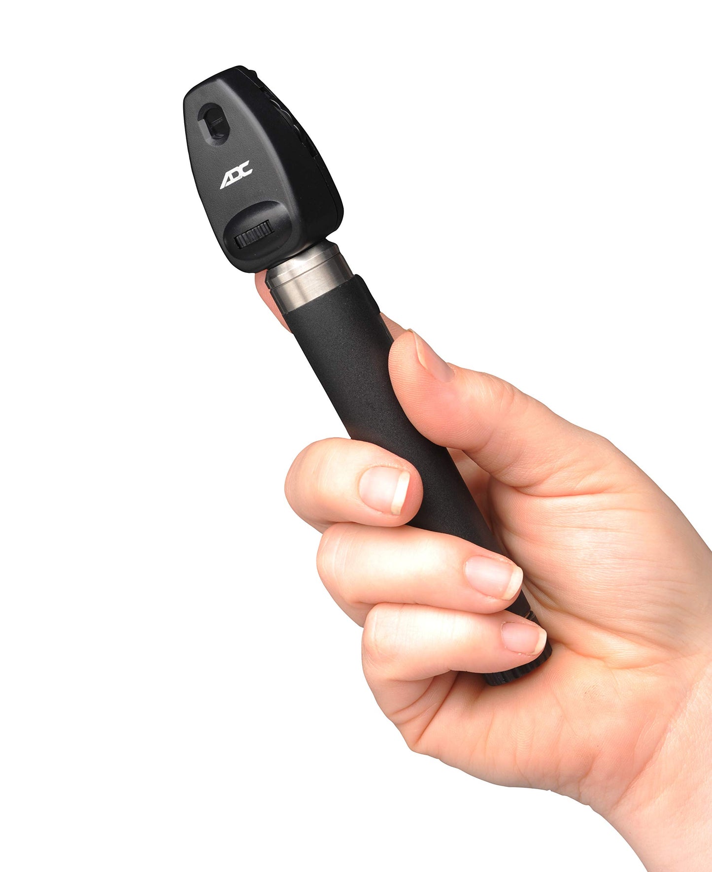 ADC 5110NL Diagnostix 2.5v Pocket Otoscope/Ophthalmoscope Set, Hard Case, LED Lamp, Black