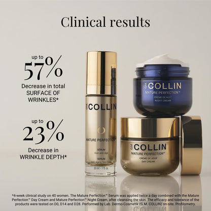 G.M. COLLIN Mature Perfection Day Cream | Daily Face Moisturizer with Hyaluronic Acid for Dry or Dull Skin | Helps Improve the Appearance of Wrinkles
