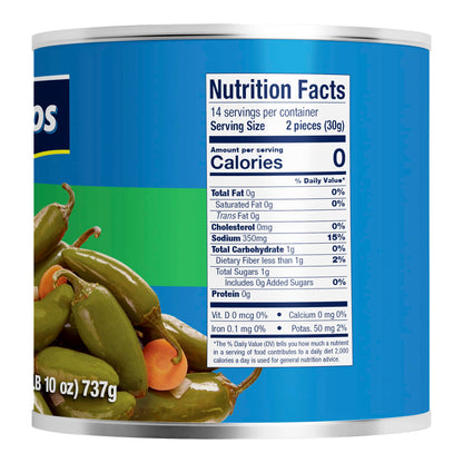 San Marcos Whole Jalapeno Peppers, 26 Ounce