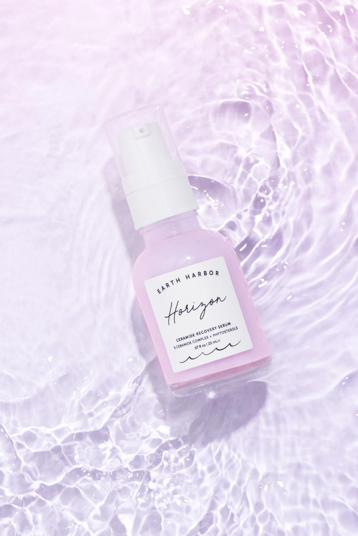 Earth Harbor | HORIZON Ceramide Recovery Serum - Skin Barrier + Hydration | Phytosterols + Blue Lotus + Beta Glucan | 20 ml