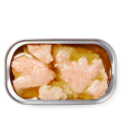 GEISHA Lightly Smoked Atlantic Salmon(Skinless & Boneless) in Extra Virgin Olive Oil 4.00 OZ. (Pack of 12), Farm Raised Chilean Atlantic Salmon | No Trans fat － NON-GMO － BPA NI－Excellent Source of Protein－Ready to Eat －Rich in Vitamin D – Extra...