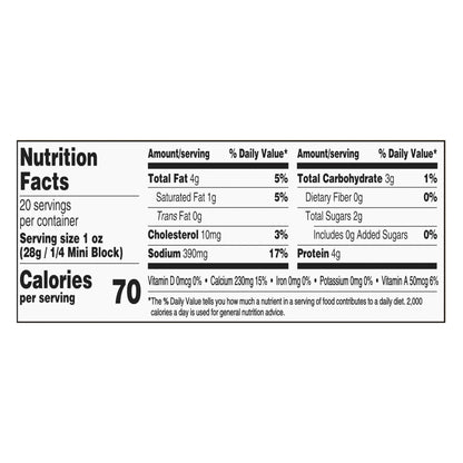 Velveeta Fresh Packs Original Pasteurized Recipe Cheese Product Blocks, 5 ct Pack