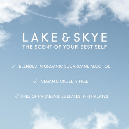 Lake & Skye 11 11 Fragrance Oil Rollerball - Clean Skin Musk, Sheer, Uplifting Scent, Amber, Vegan - 0.33 fl oz (10mL)