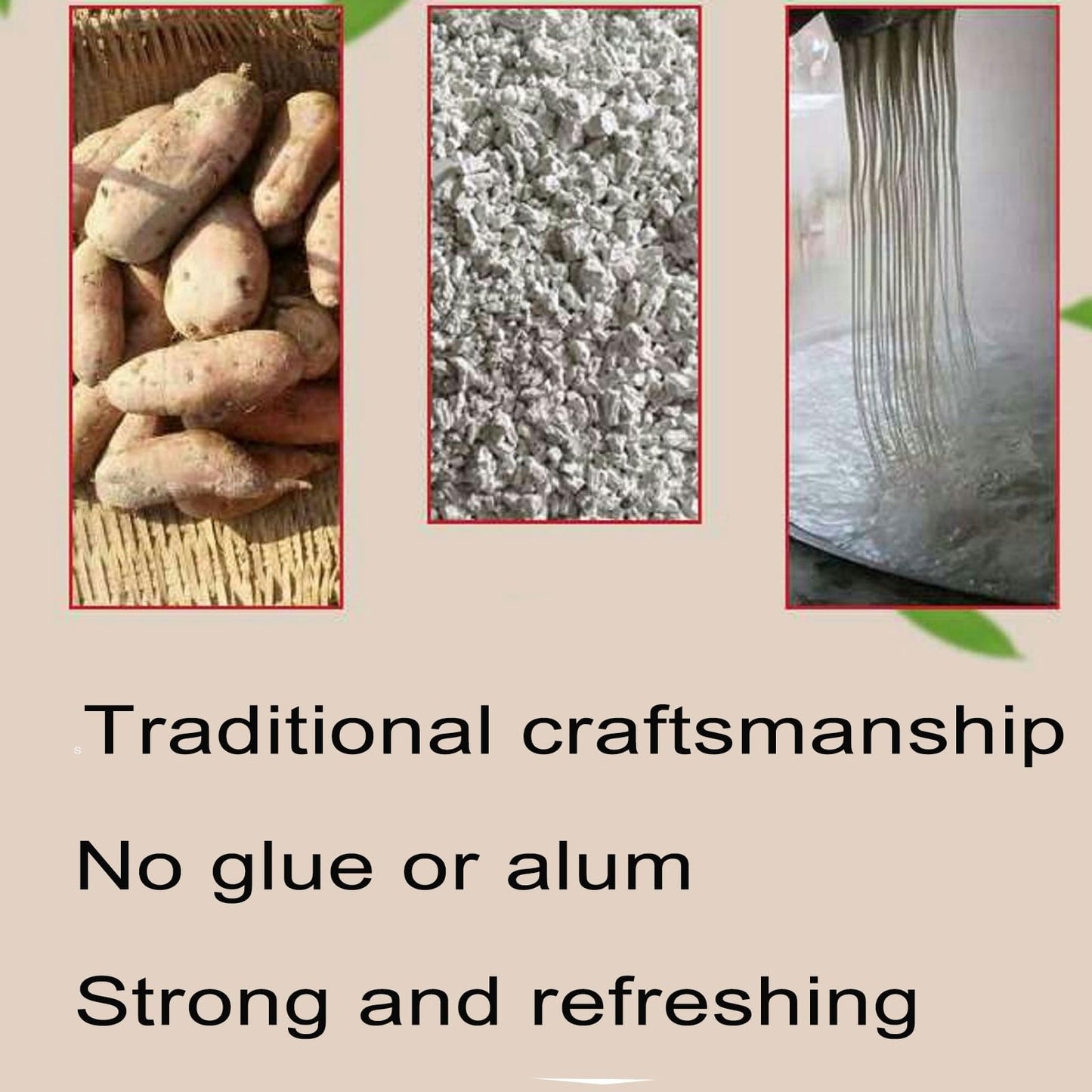 Sweet Potato Starch Noodles 8.8oz/250g, Sweet Potato Noodle,Fat-Free and Gluten-Free, No Additive,hot pot baked fine bean thread noodles,