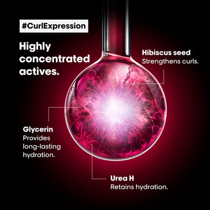 L'Oréal Professionnel Paris Curl Expression 10-in-1 Mousse - Multi-Benefits For Curly and Coily Hair - Defines and Strengthens Curls With Heat Protection, Silicone, Paraben and Alcohol-Free
