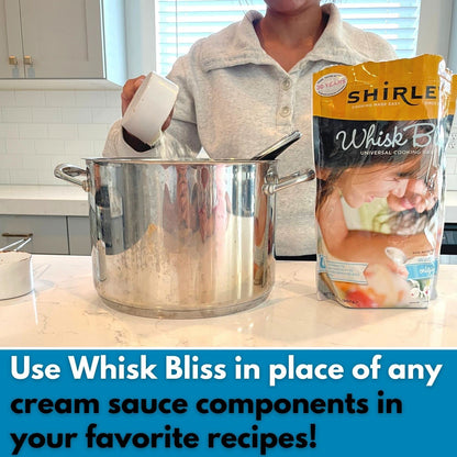 Whisk Bliss- Instant Soup Mix 32 oz. | Just Add Water Universal Soup & Sauce Mix Soup Base Gluten FREE, Vegetarian, No Artificial Flavors or Preservatives, No added MSG