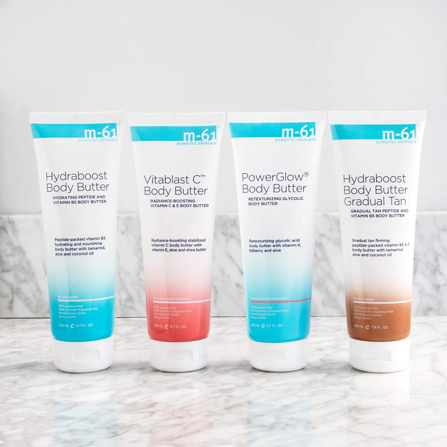 m-61 Hydraboost Gradual Tan Body Butter | Unscented, Hydrating, Firming Body Lotion For A Streak-Free, Self-Tan Glow. Formulated With Vitamin E, Aloe, and Coconut Oil - 7.8 Fl Oz