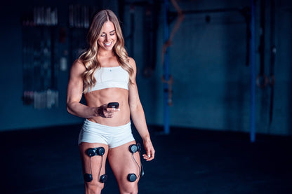 Compex Wireless USA 2.0 Muscle Stimulator w/TENS Bundle Kit: Muscle Stimulation Machine, with Snap Electrodes,Programs, Wireless PODs etc, Black