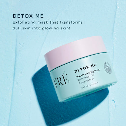 FRÉ Exfoliating Acne Face Mask – Clarifying & exfoliating mask, Formulated with kaolin clay, Dead Sea Salt, & lactic and salicylic acids, Smoothes skin texture in minutes