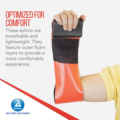 Dynarex Multipurpose ActiSplints - Reusable Waterproof First Aid Splints for Emergency Medical Supplies & Sports Medical Kit - 4¼" × 36" Rolled Splint, 1 Roll