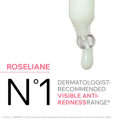 Uriage Roséliane Visible Redness-Neutralizing Rich Care With Red Algae + Ceramides + Shea Butter, Soothes, Nourishes & Reduces Visible Redness, Rich Face Care For Long-Lasting Comfort, Non-Comedogenic