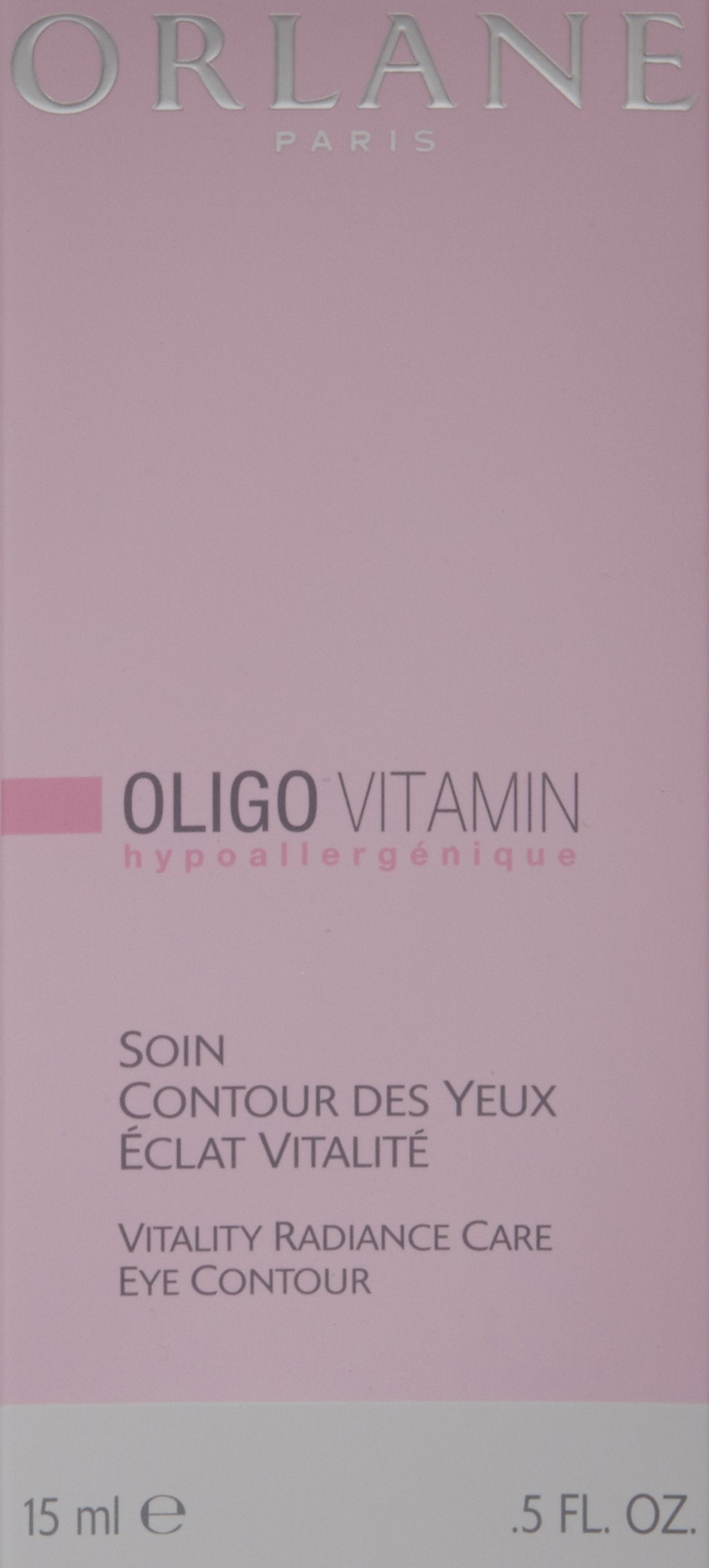 ORLANE PARIS Oligo Vitamin Vitality Radiance Care Eye Contour - Soothing Eye Jelly Treatment with Roll-On Applicator - Dark Circle and Puffiness Eye Cream (15ml)