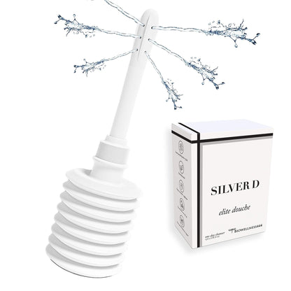 Silver D Elite Vaginal Douche with Colloidal Silver & Tea Tree Oil – Monthly Maintenance 1-Day Cleanser