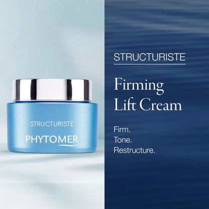 Phytomer Structuriste Skin Firming Cream | Anti Aging Face Moisturizer | Reduce Fine Lines & Wrinkles | Ultra-Rich Hydrating Face & Neck Firming Cream | 50ml