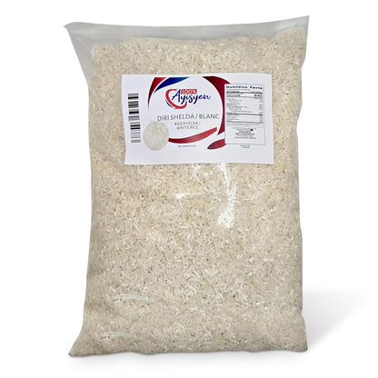 Riz Shelda - Diri Shelda- Rice Blancs- Directly from Haiti - 100% Ayisyen