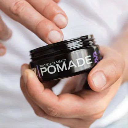 Billy Jealousy Lunatic Fringe Water-Based Pomade for Men, Strong Hold, High Shine, Water Soluble and Vegan Hair Product Ideal for Medium to Long Thick Mane, 3 oz