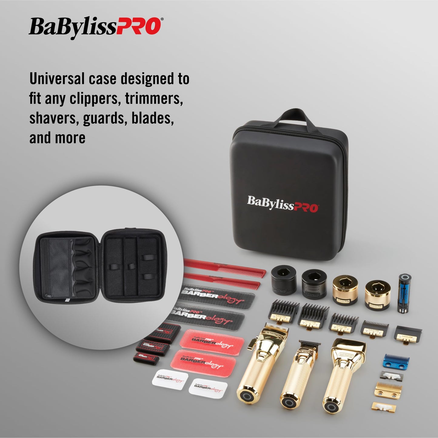 Barber Storage Cases and Pouch