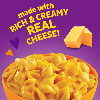 Annie's Homegrown Creamy Deluxe Shells & Real Aged Cheddar Sauce Macaroni, 11 oz, Packaging may vary