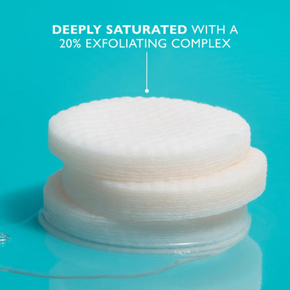 Peter Thomas Roth | Peptide Skinjection™ Exfoliating Peel Pads, For Smoothing Expression Lines & Emerging Wrinkles, Fragrance-Free, Alcohol-Free, For All Skin Types