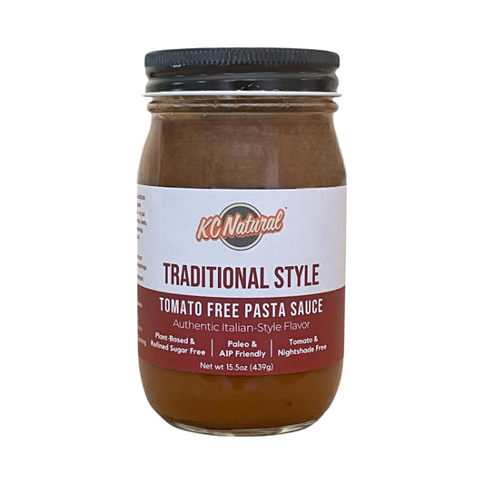 KC Natural | Traditional Style Tomato Free Pasta Sauce | 280mg Sodium (1-pack, 1.00)