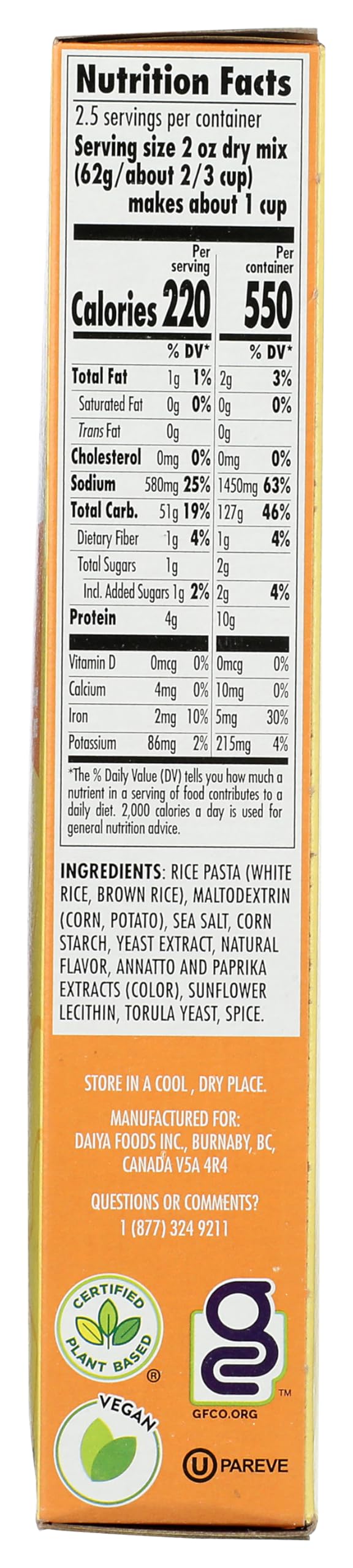 Daiya Cheddar Mac And Cheese, 5.5 Oz