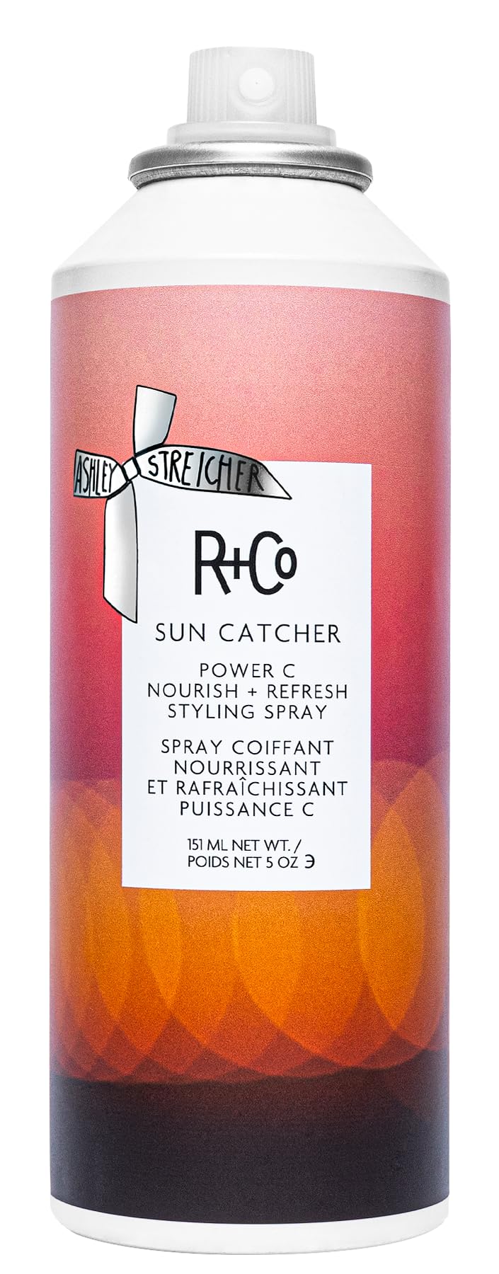 R+Co SUN CATCHER Power C Nourish + Refresh Styling Spray Deluxe – Hydrate & Style Your Hair – Vegan & Cruelty-Free Hair Care