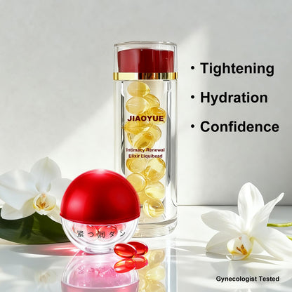 Liquibeads WaterBased Formula 10 Bead Inserts Vaginal Moisturizer for More Comfortable Intimacy Activity