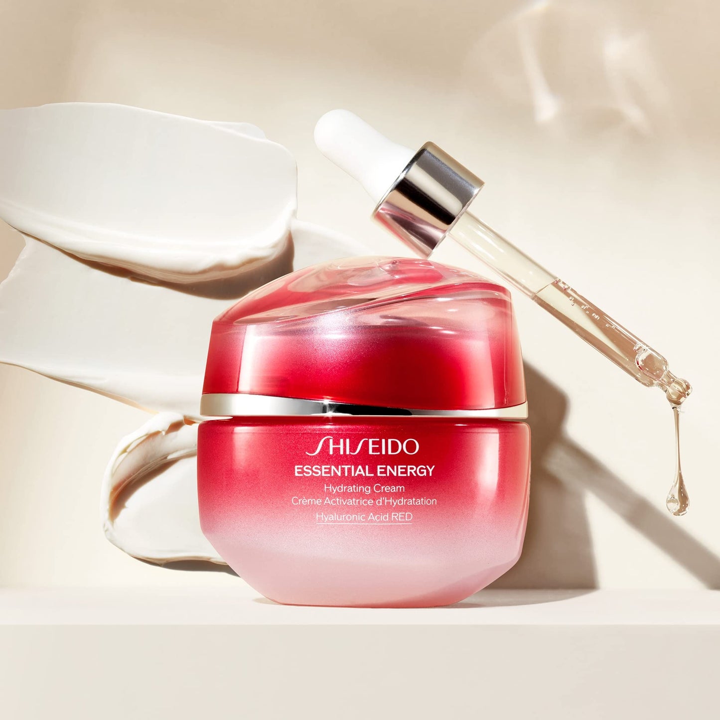 Shiseido Essential Energy Hydrating Cream - Visibly Reduces the Look of Pores & Fine Lines With Hyaluronic Acid 24-Hour Hydration Vegan All Skin Types