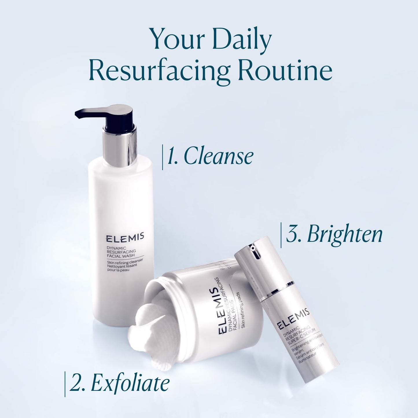 ELEMIS Dynamic Resurfacing Super-C Serum, Daily Anti-Aging Antioxidant Serum Brightens, Refines, and Illuminates Dull Skin with Vitamin C, 30 mL