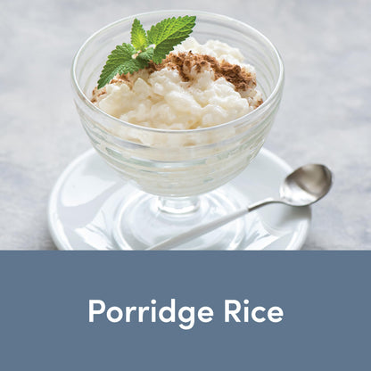 Lars Own Scandinavian Porridge Rice, Short Grain for Swedish Rice Pudding & Breakfast Porridge, 12 oz, 1 Pack