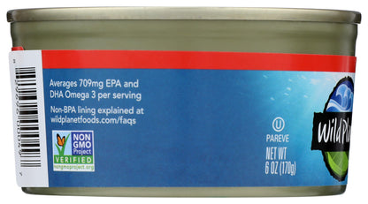 Wild Planet Wild Sockeye Salmon, 6 oz