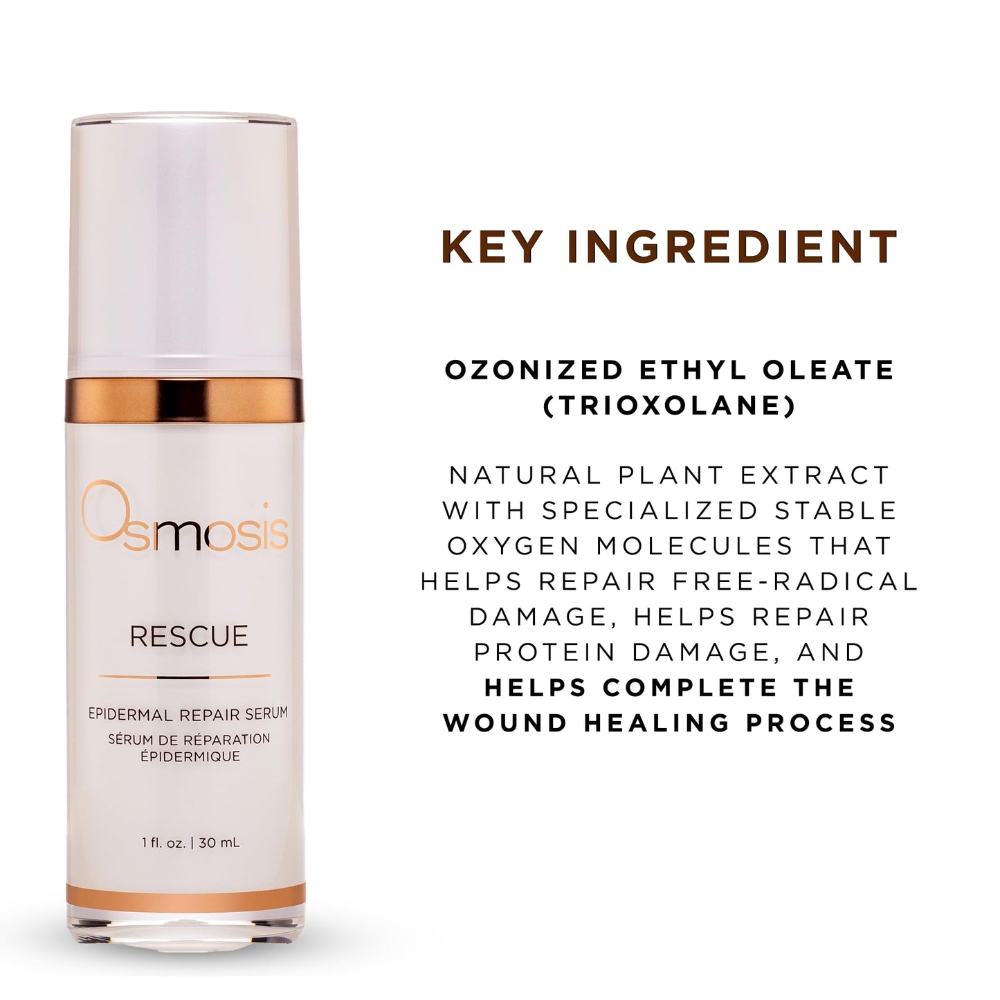 Osmosis RESCUE Epidermal Repair Facial Serum, Calms Skin Redness and Irritation To Refresh Healthy Skin For Aging, Sensitive, Blemish-Prone Skin, 1 Fl Oz