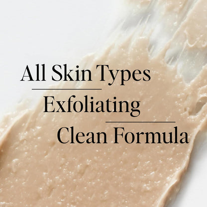DIME Beauty Whipped Exfoliating Mask, Face Scrub and Cleanser, Lactic Acid and Salicylic Acid Scrub, 2 oz / 60 ml
