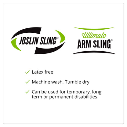 Brownmed - Joslin Sling Ultimate Arm Sling - Arm Sling for Men & Women to Support Shoulder, Elbow, or Wrist Injury - Arm Immobilizer, Shoulder Stabilizer & Rotator Cuff Support - Pro 3 XL