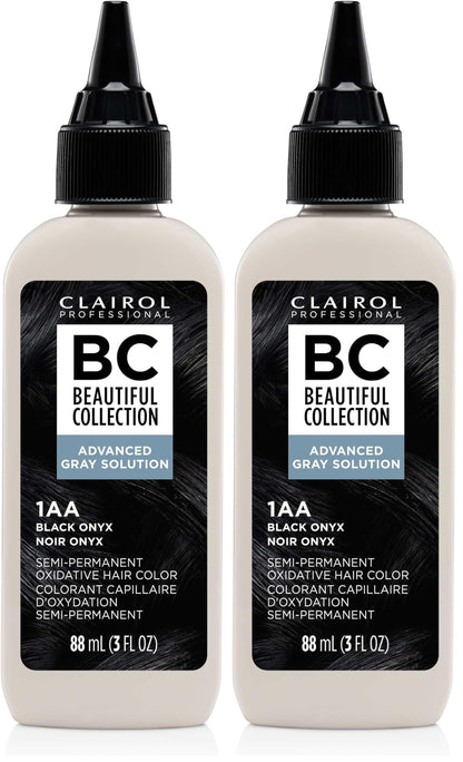 Clairol Professional Beautiful Collection Advanced Gray Solutions | Semi-Permanent Hair Color with Gray Coverage for All Hair Textures | Packaging May Vary