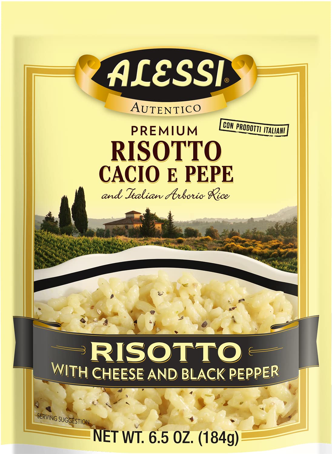Alessi Autentico, Premium Seasoned Risotto, Italian Arborio Rice, Easy ...