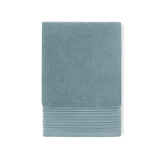 Kate Spade New York Scallop Pleat 580 GSM Terry 1 Piece Wash Cloth, 13 x 13 Inches, 100% Cotton (Storm Cloud)